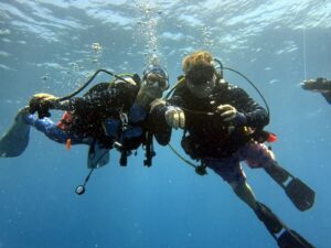 GAS'D hosts Adreon and Corey scuba diving together