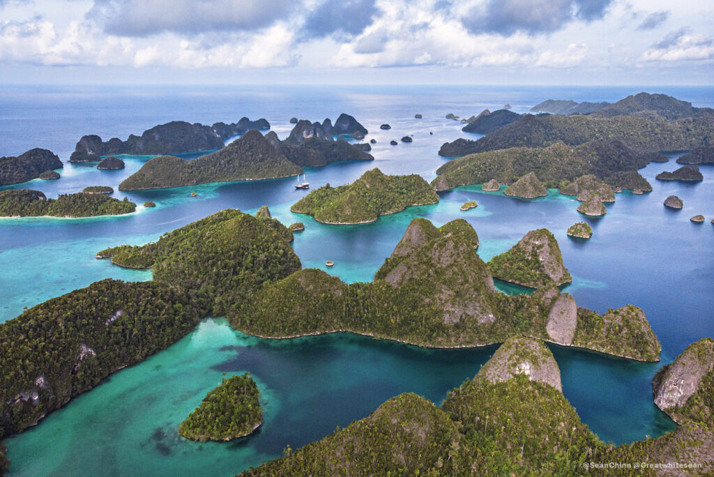 Raja Ampat Aerial View