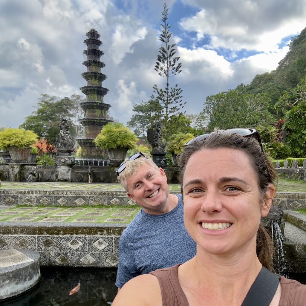 Tirta Gangga water gardens in Bali