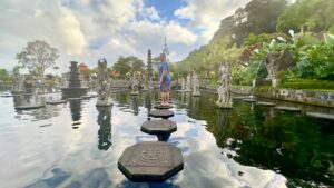 Tirta Gangga water palace in Bali Indonesia